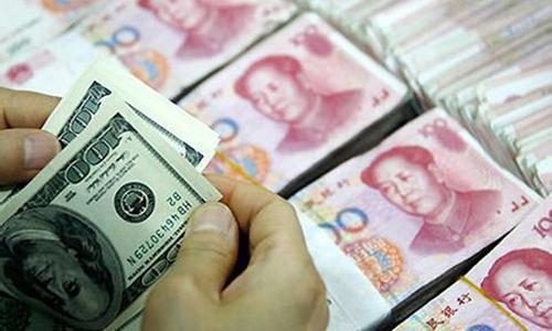 人民币兑美元中间价上调208点